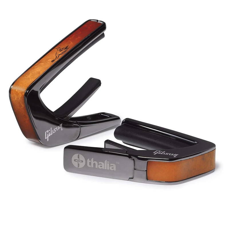 Gibson Black Chrome Finish Capo - Hummingbird - Image 1