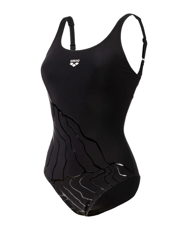 ARENA Bodylift Women's Luisa B-Cup Swimsuit Black