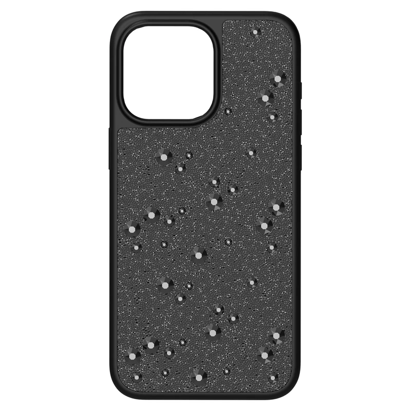 Swarovski High smartphone case, iPhone® 15 Pro Max, Black