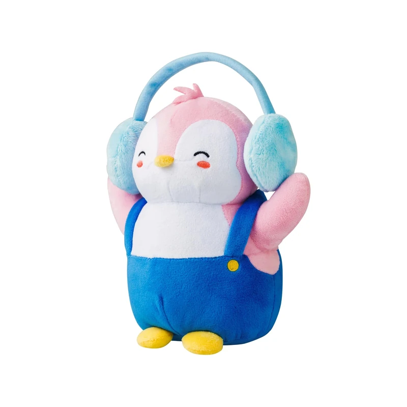 Pudgy Penguins Plush Buddy with Earmuffs Toy From Pudgy World| 20cm Plush Buddy with Earmuffs Soft Toy | Super Soft And Cuddly Pudgy Penguins Toys |Soft Toys For Fans Of Cute Things