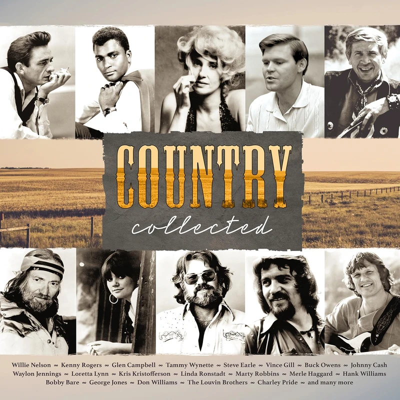 Country Collected [180 gm 2LP Coloured Vinyl] [VINYL]