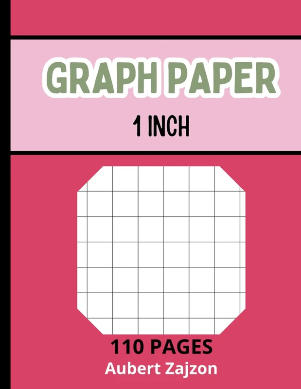 1 inch graph paper: one inch grid paper,one inch grid paper artist,large one inch grid paper.