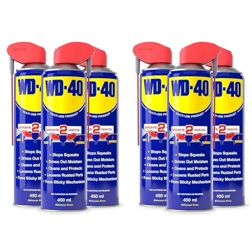 WD-40 Smart Straw Triple Pack 450ml | Multi-Use Lubricant & Corrosion Inhibitor Value Pack for Home, Garage & Workshop (Pack of 2)