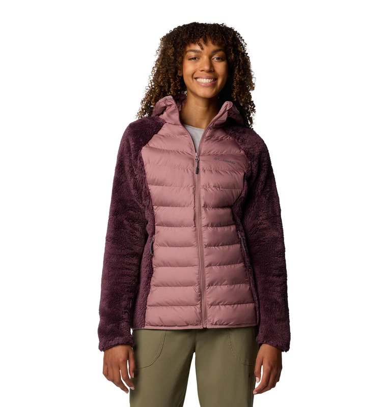 Columbia Women's Hybrid Jacket, Powder Lite II Sherpa