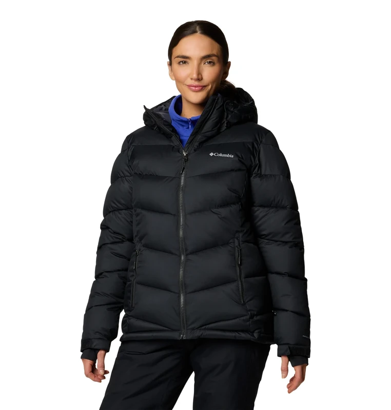 Columbia Women's Abbott Peak Insulated Jacket, Ski Jacket, Black, Size S