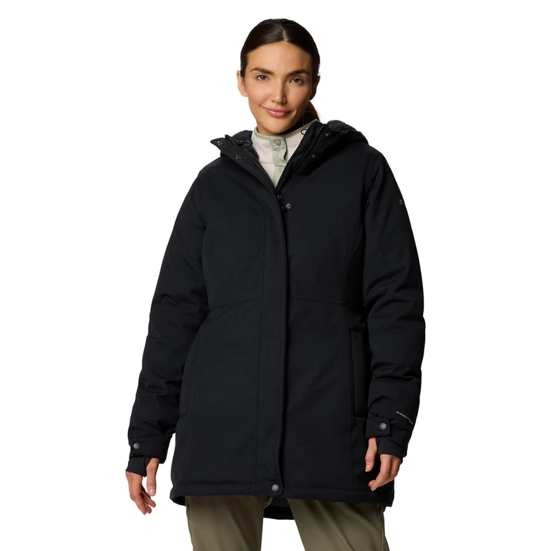 Columbia Women's Alameda Ridge Insulated Parka - Black, S - Image 1