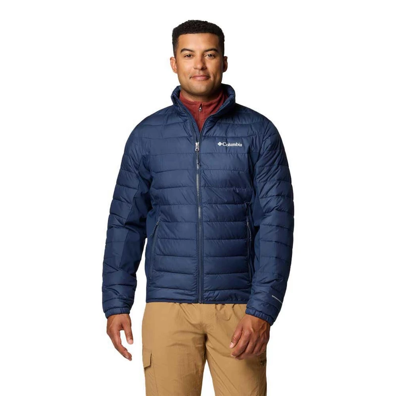 Columbia Men's Powder Lite 2 Hybrid Jacket, Collegiate Navy, S