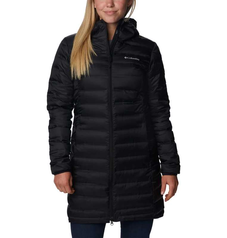 Columbia Women's Long Hooded Down Jacket, Lake 22 II