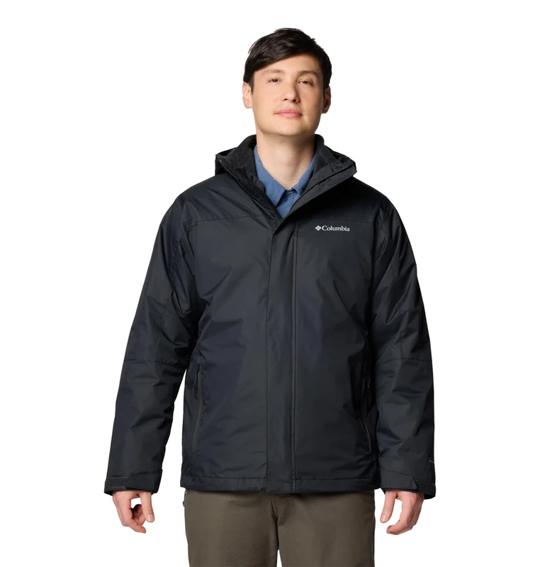 Columbia Men's Tunnel Falls 2 Interchange Jacket, Black, L