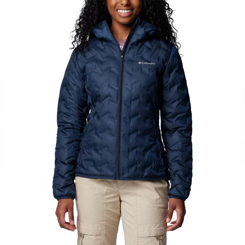 Columbia Women's Down Hooded Jacket, Delta Ridge II