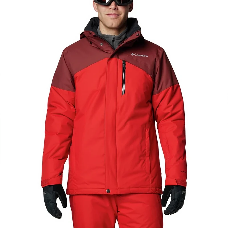 Columbia Men's Last Tracks 2 Jacket, Sail Red/Spice, XXL