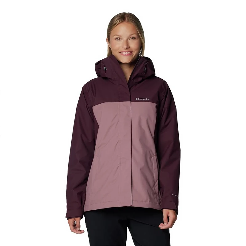 Columbia Women's Hikebound 2 Interchange Jacket, Moonvista/Fig, L