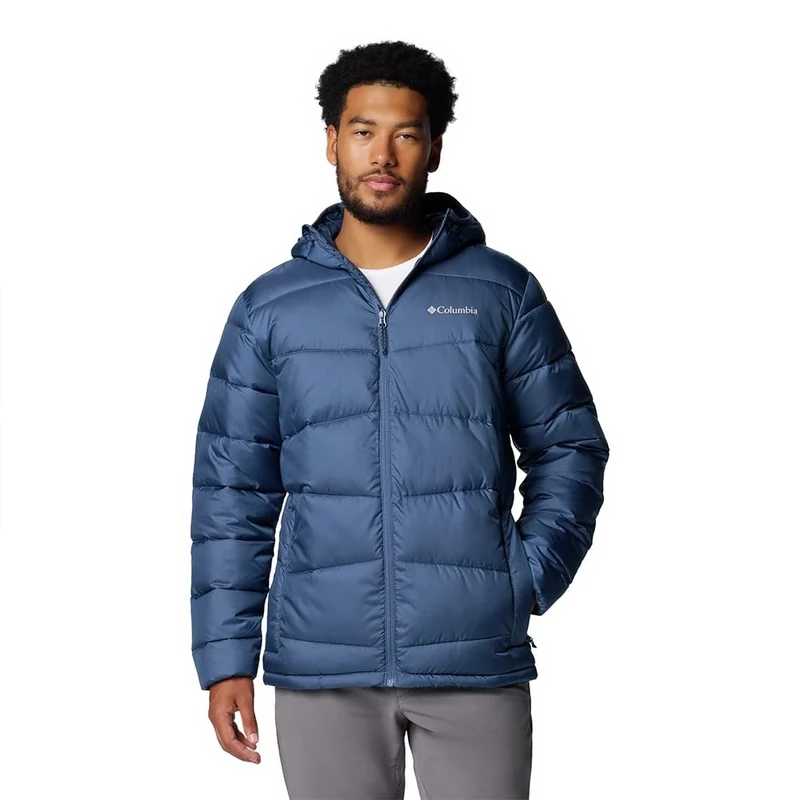 Columbia Men's F4emile Butte 2 Hooded Jacket, Dark Mountain, XXL