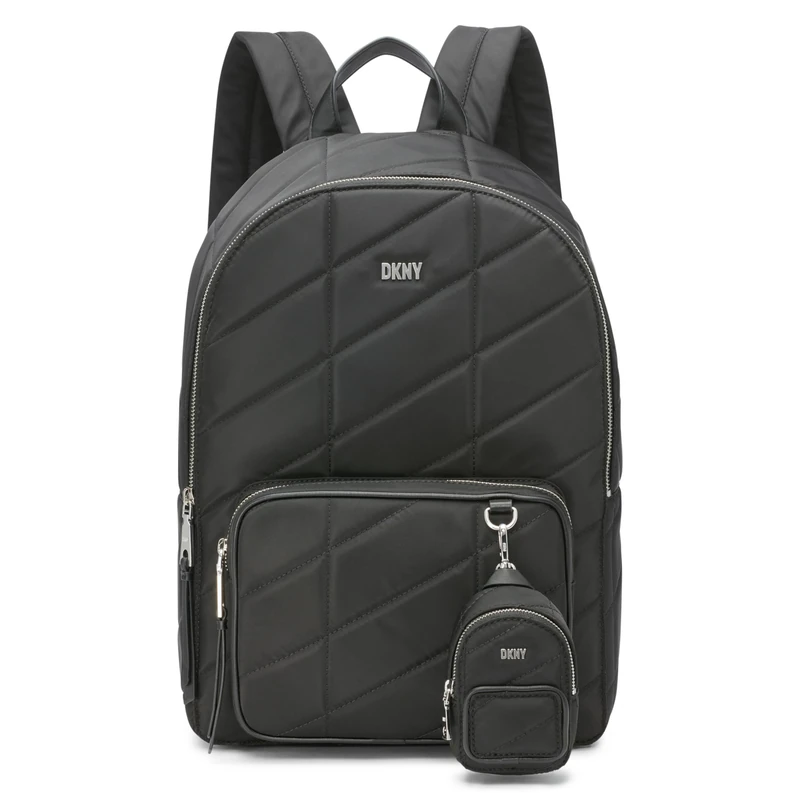 DKNY Bodhi Bgd Backpack – Black/Gold, Bgd - Blk/Gold, One size