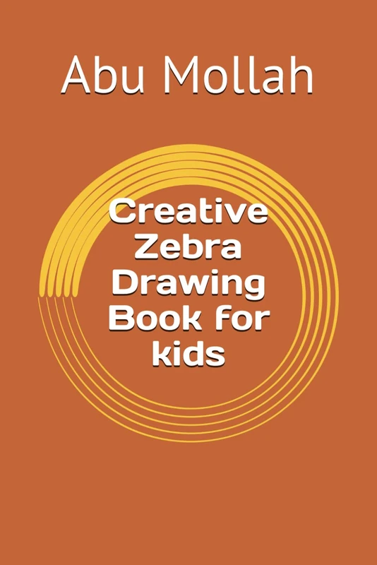 Creative Zebra Drawing Book for kids