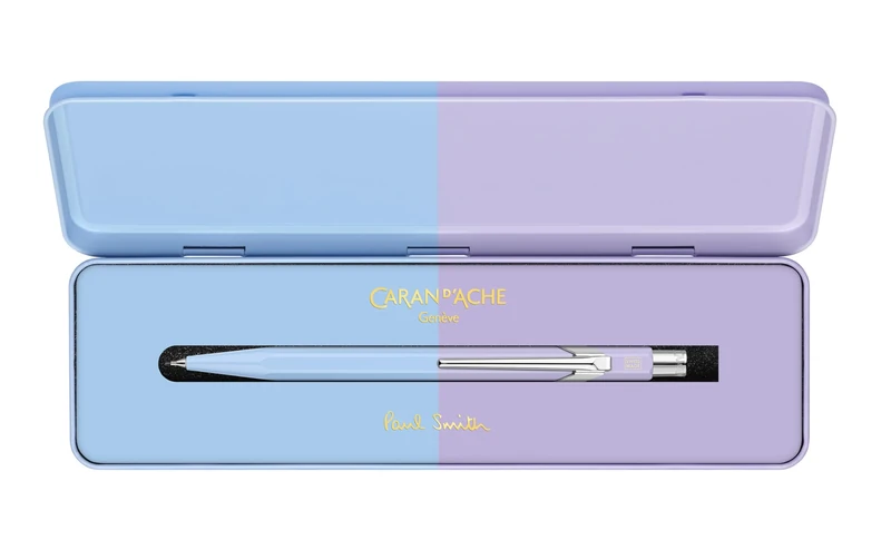 Caran d'Ache Paul Smith V4 Mechanical Pencil, Skyblue/Lavender