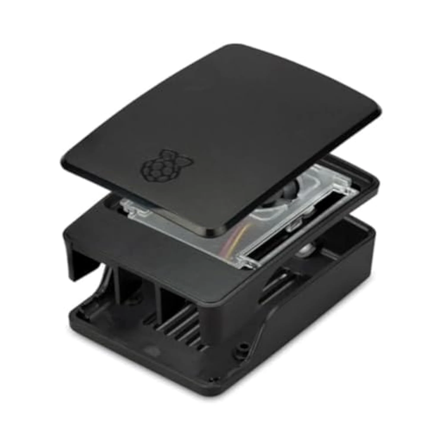 Raspberry Pi® SBC case Suitable 5 B Black