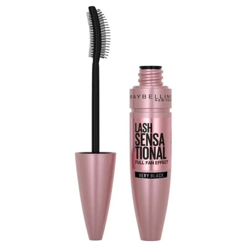 Maybelline New York, Volume Mascara, Lash Sensational, Colour: Very Black, 9.5 mL (Very Black)