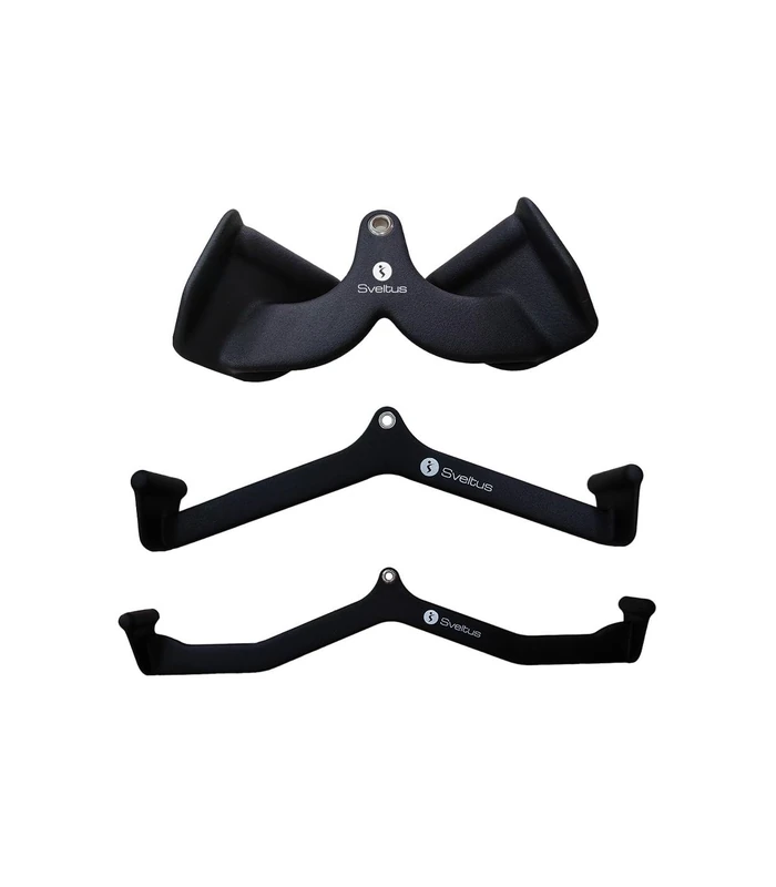 sveltus Pull Handles, Black, One Size