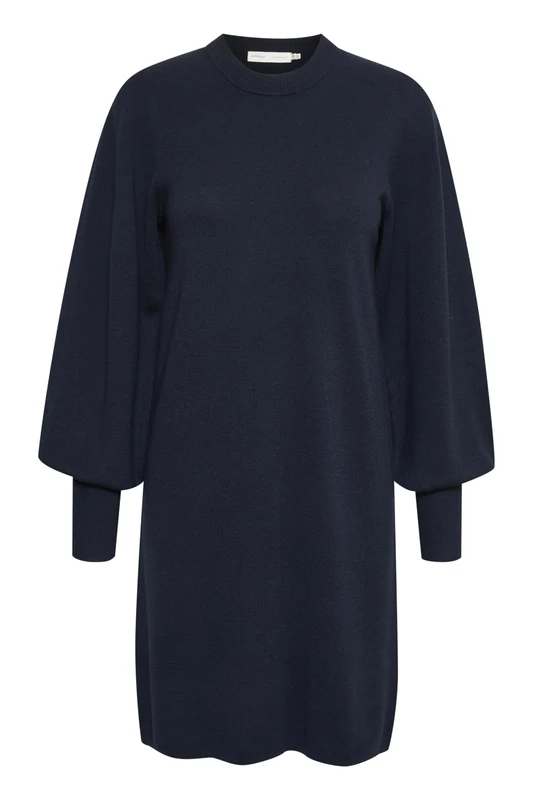 InWear Women's Sammyiw Dress Casual, Navy Blue, XXL - Image 1
