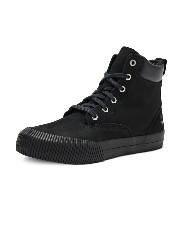 Timberland Women's Skyla Bay 2.0 High Top Lace-up Trainers, Black (Black Nubuck), 8 UK