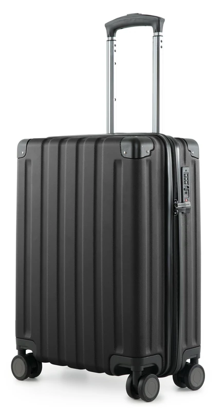 Hauptstadtkoffer Q-Damm - Medium-Sized Hard-Shell Suitcase, TSA, 4 Wheels, Check-in Luggage with 6 cm Volume Expansion, 68 cm, 89 L, Silver
