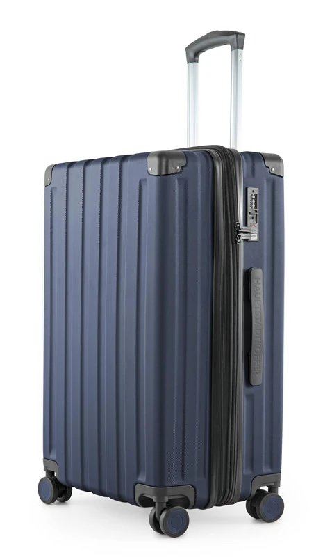 Hauptstadtkoffer Q-Damm - Hand Luggage 54x37x21, TSA, 4 Wheels, Travel Suitcase, Hard-Shell Suitcase, Rolling Suitcase, Hand Luggage Suitcase, Cabin Luggage Suitcase, Dark Blue - Image 1