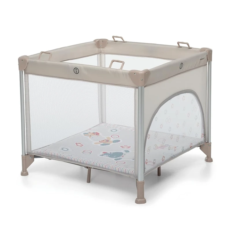 Foppapedretti Jubox Folding Playpen - Circus Design 93x93x78cm
