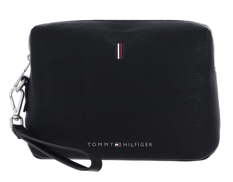 Tommy Hilfiger Men's TH CENTTRAL POCHETTE AM0AM12261, Black (Black), OS