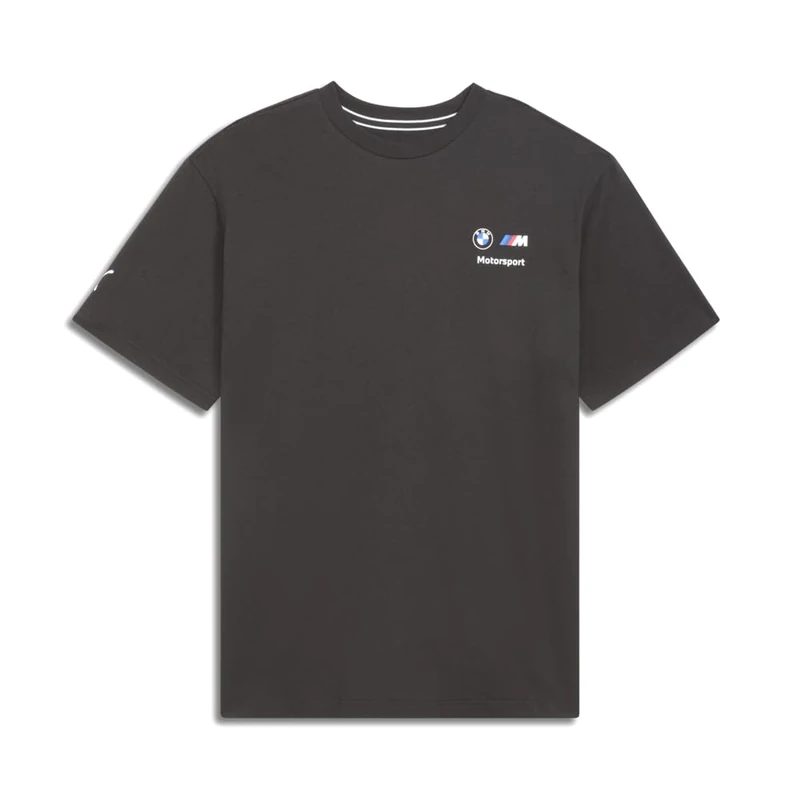 PUMA Men's BMW M Motorsport Essentials Logo T-Shirt, Black Fh24, XXL