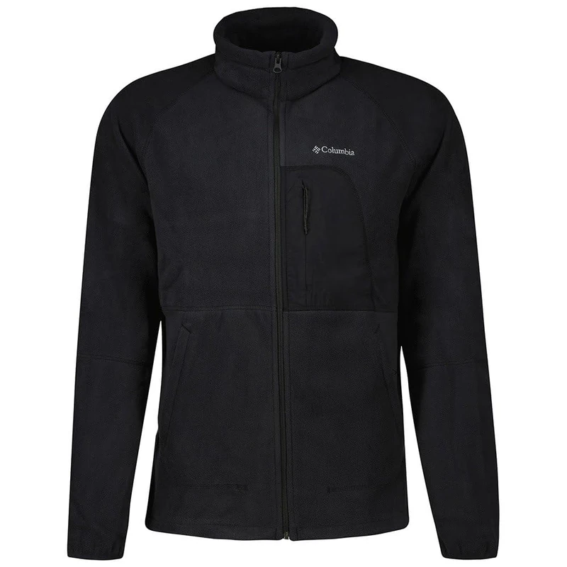 Columbia Men's Rapid Expedition 2 Full Zip Fleece, Black, XL - Image 1