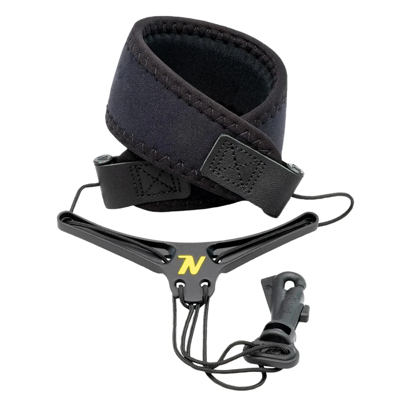 Neotech Saxophone Strap Bravo Strap – innovative metal bar – antimicrobial memory foam – for soprano, alto and tenor saxophone – colour: matt black