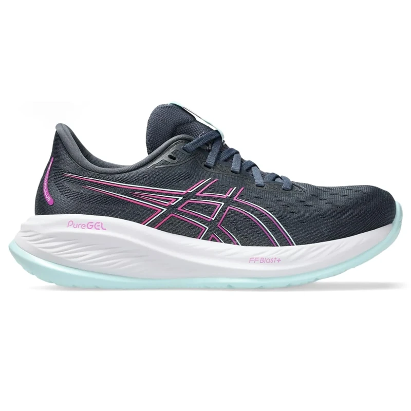 ASICS Women's Gel-Cumulus 26 Running Shoe, Tarmac/Bold Magenta, 8.5 UK