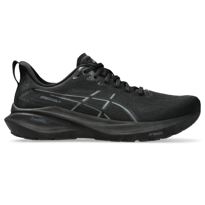 ASICS Men's GT-2000 13 Running Shoes, Black/Black, 12 UK