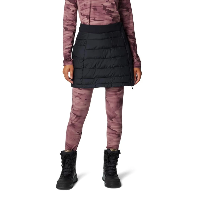 Columbia Women's Insulated Skirt, Powder Lite III Black