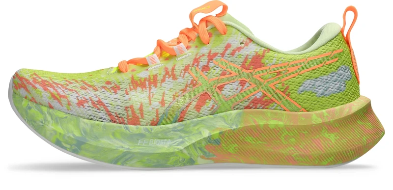 ASICS Women's Noosa TRI 16 Running Shoes, Safety Yellow/Cool Matcha, 9 UK