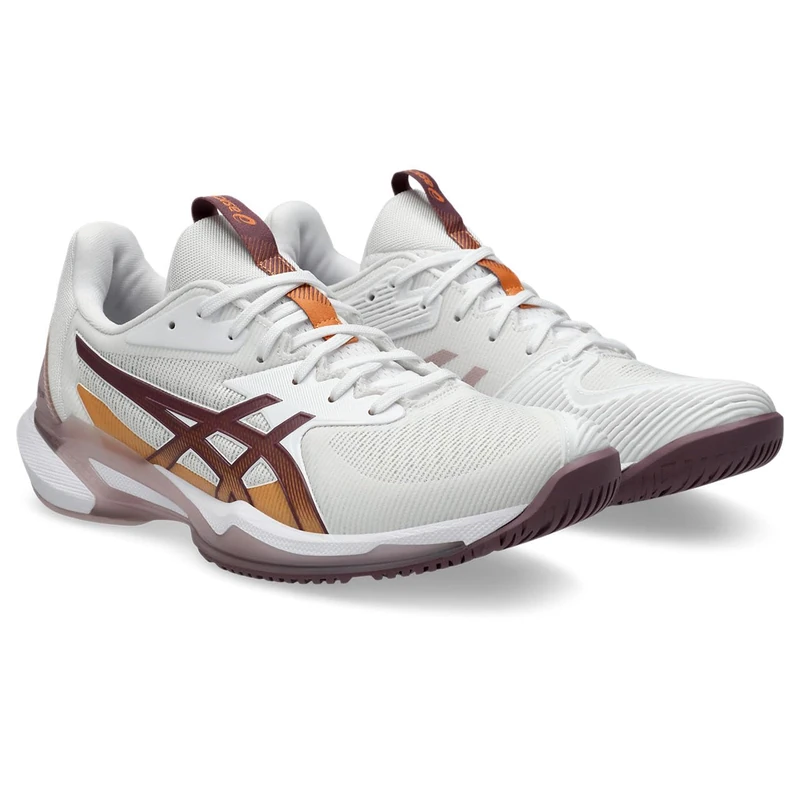 ASICS 1042A250-102 Solution Speed FF 3 Women White/Dusty Mauve UK 5