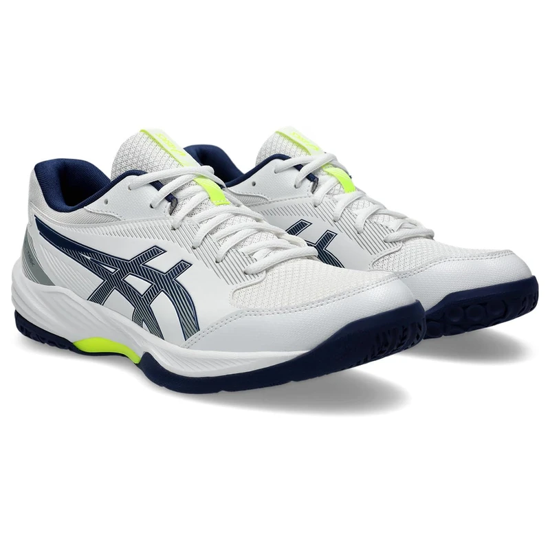 Asics 1071A103-100 Gel-Task 4 Men White/Blue Expanse UK 7