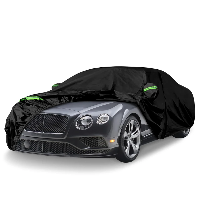 Waterproof Car Cover Compatible with 2003-2023 Bentley Continental GT/GTC/GT S/GT Azure/GT Speed/GT Mulliner,300D All Weather Classic Car Covers with Inner Cotton&Zipper Door for Snow Rain Protection