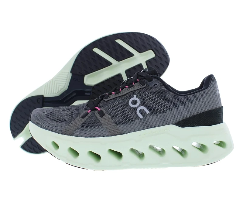 On Women's Cloudeclipse Running Shoe, Rock/Lima, 5.5 UK