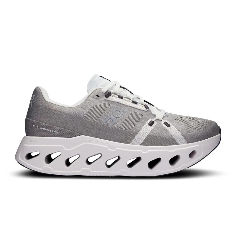 On Men's Cloudeclipse Running Shoes, Alloy/White, 8.5