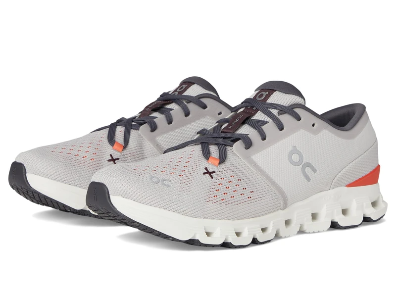 On 3ME30042905 Cloud X 4 Men Silver/Flame UK 11