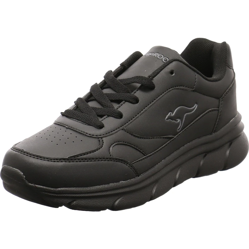 KangaROOS K-cr Adina Sneaker, Jet Black Mono, 6 UK - Image 1