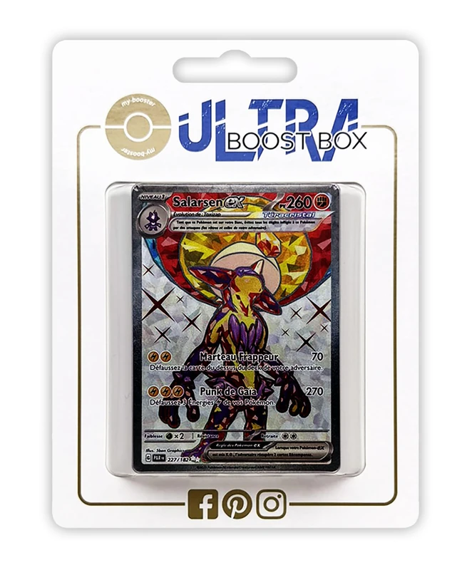 my-booster Pokémon Company SV04-FR-UB-227, Multi-Colour