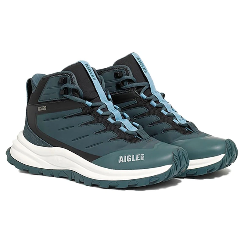 Aigle Men's Trekkix First Hiking Shoe, Carbon, 7.5 UK