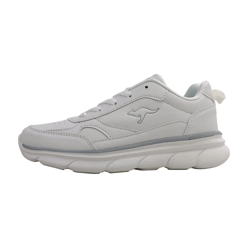 KangaROOS K-cr Adina Sneaker, White Mono, 5 UK