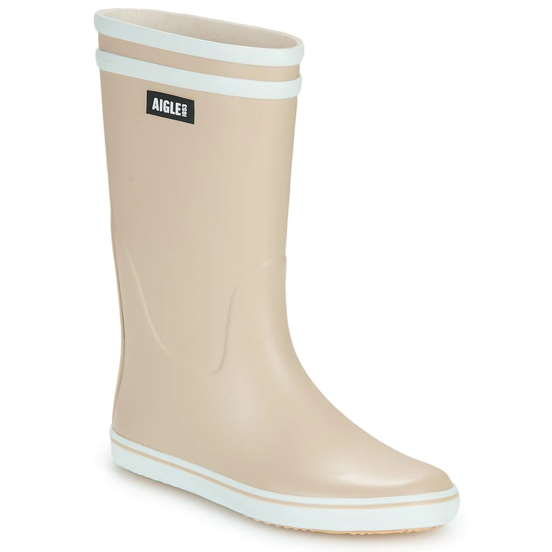 Aigle Malouine 2 Women's Rain Boot, Sand, 6.5 UK