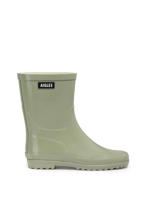 Aigle Women's Eliosa Bottil Rain Boot, Almond, 3.5 UK