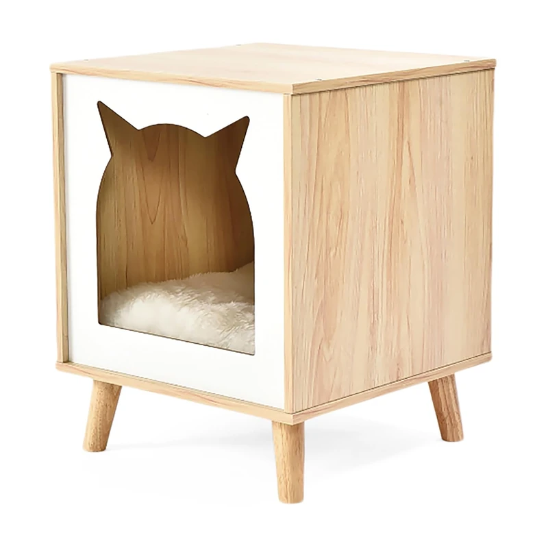 Cat House "Cherry" - 40 x 40 x 50 cm - Image 1