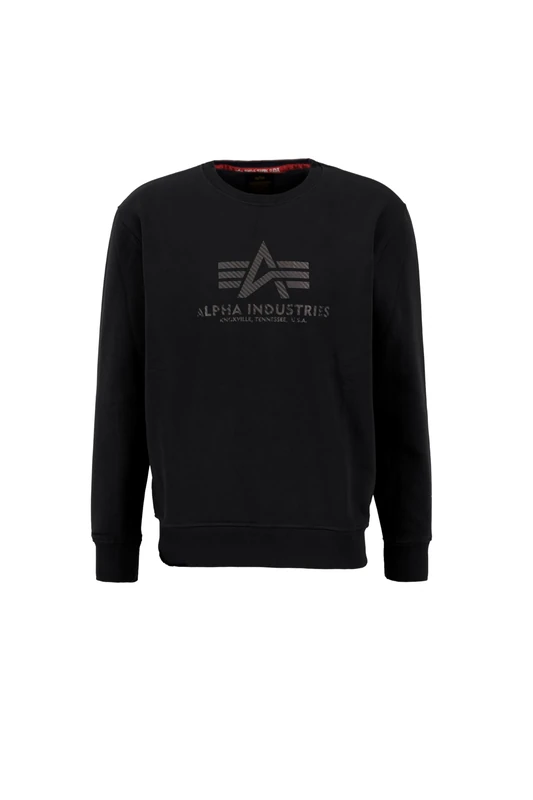 Alpha Industries Basic Sweater Carbon for men Black/Black